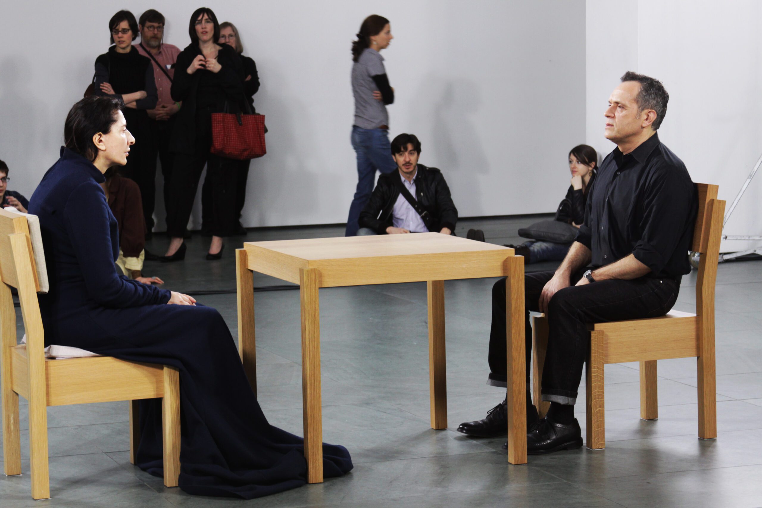 Performance de Marina Abramović, figure majeure de l'art contemporain