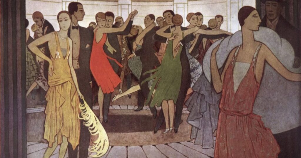 Soirée dansante durant les Années folles