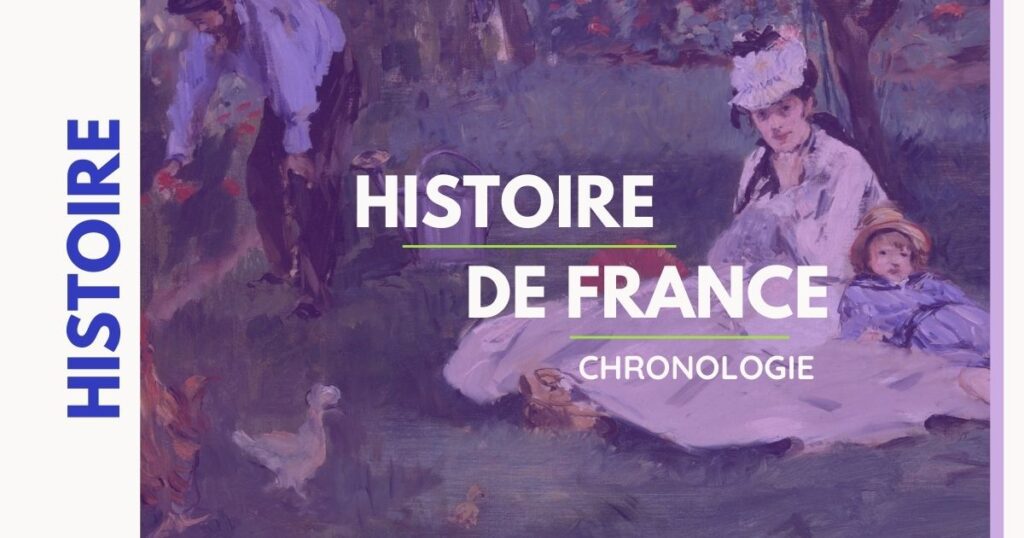 Couverture de l'article "Chronologie de l'histoire de France"