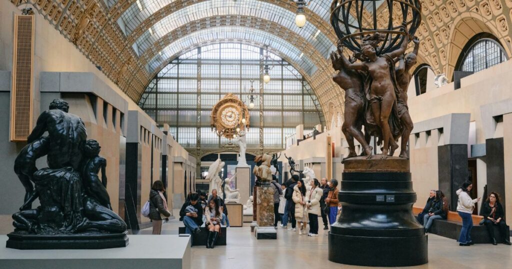 Des visiteurs du Musée d'Orsay