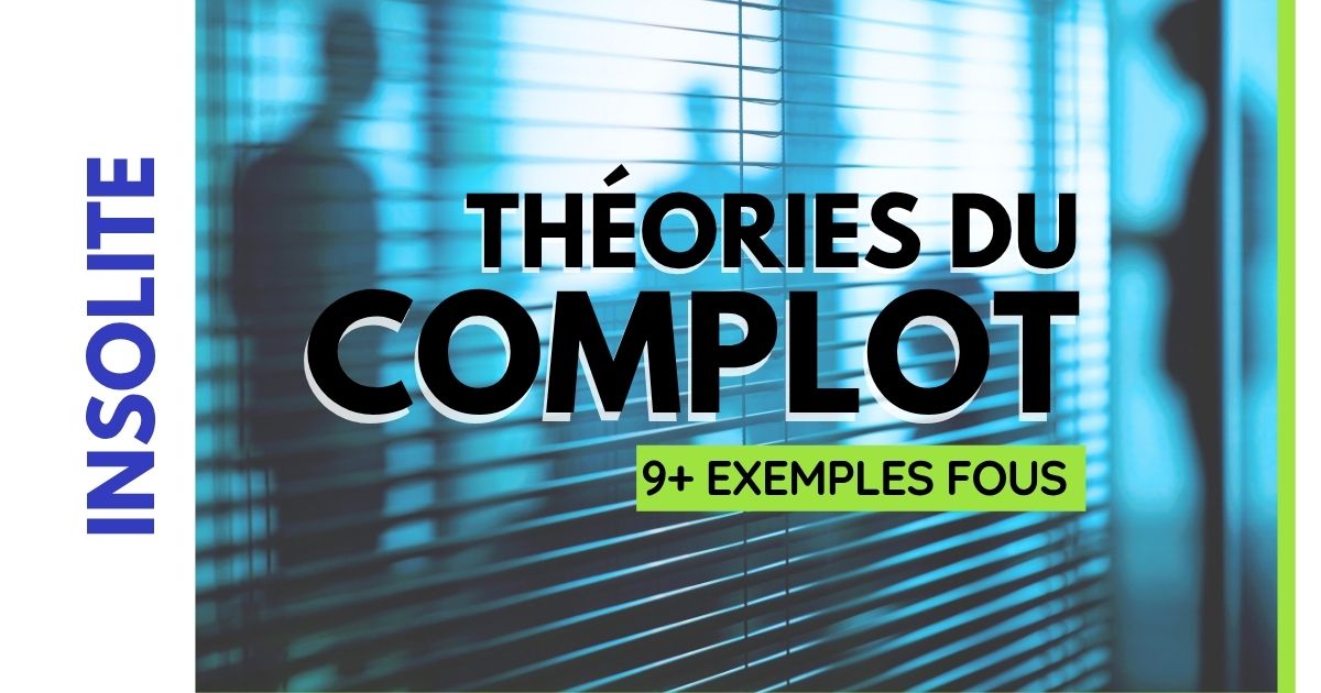 Stores baissés, dissimulant des silhouettes conspirant, pour illustrer la notion de théorie du complot