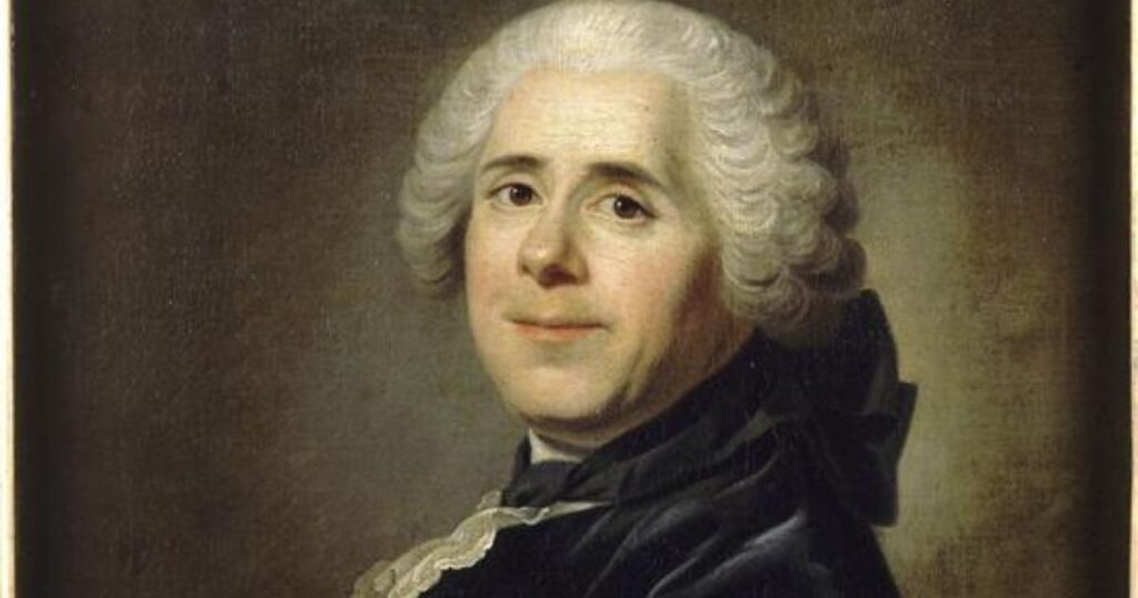 Portrait de Marivaux, journaliste, romancier et dramaturge français du 18ème siècle