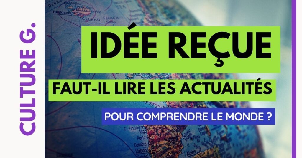 Couverture de l'article : "On croit comprendre le monde en suivant les actualités - grave erreur