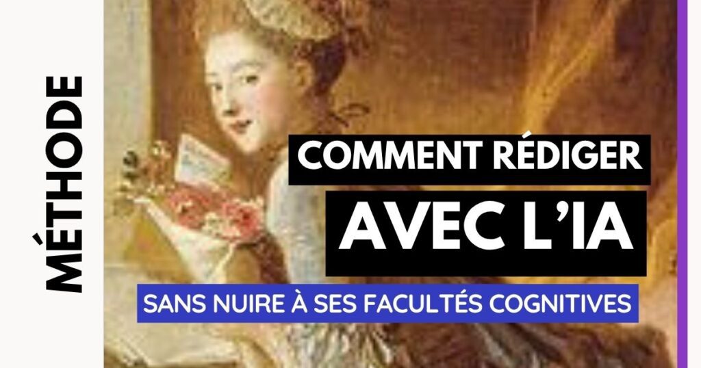 couverture de l'article "Comment rédiger avec l'IA"