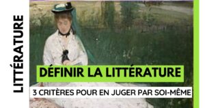 Couverture de l'article "Comment définir la littérature"
