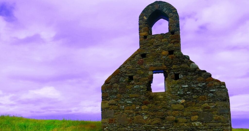 Chappelle irlandaise du XIe siècle
