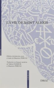 Couverture du livre "La vie de Saint Alexis"