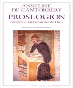 Couverture du livre "Proslogion"