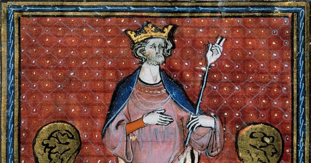 Représentation de Hugues Capet, premier roi capétien