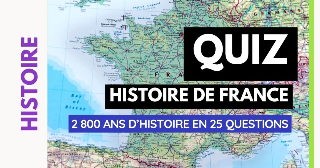 Couverture du Quiz sur l'histoire de France