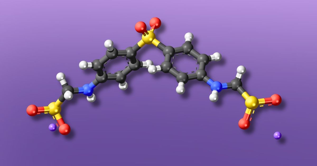 Modélisation d'une mollécule constituée de plusieurs atomes imbriqués comme des Lego